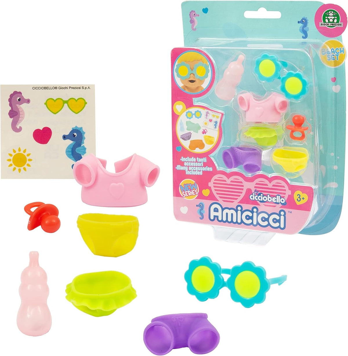 Amicicci - , Mehrfarbig, CC041000
