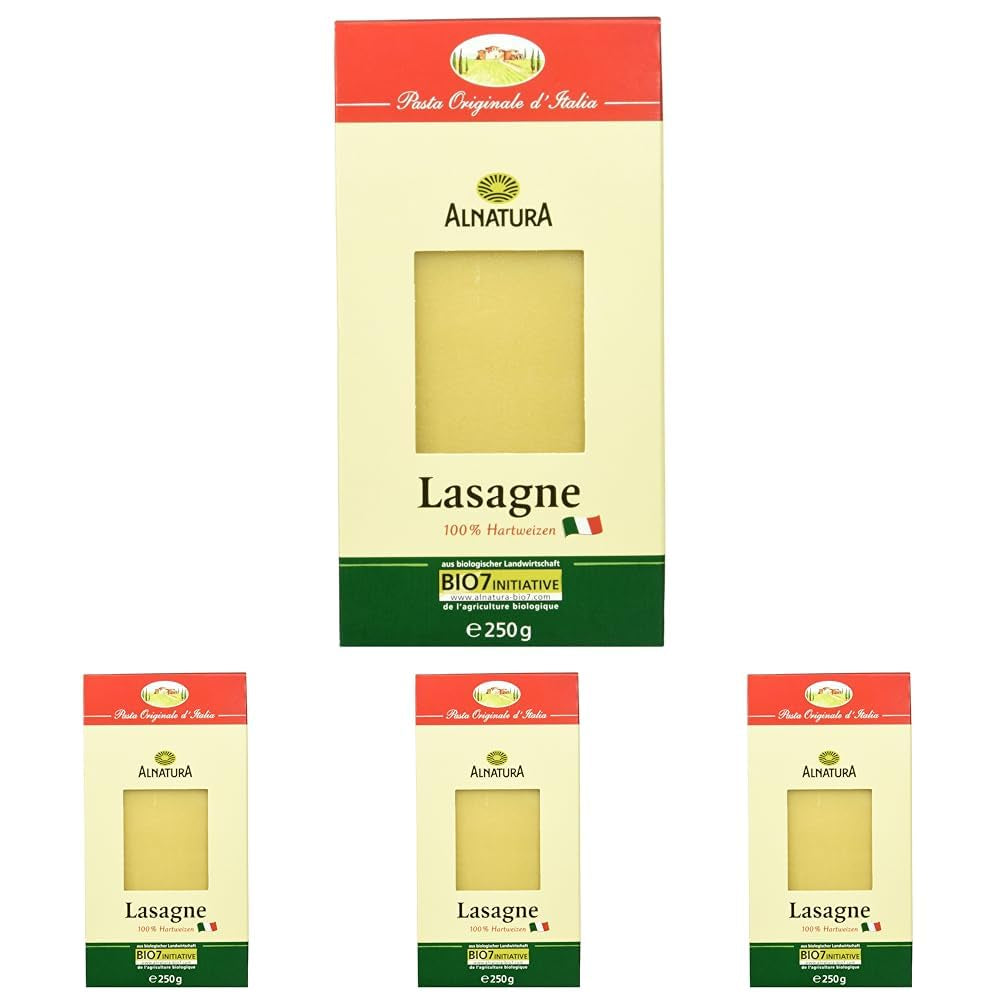 Lasagna organică, 250g