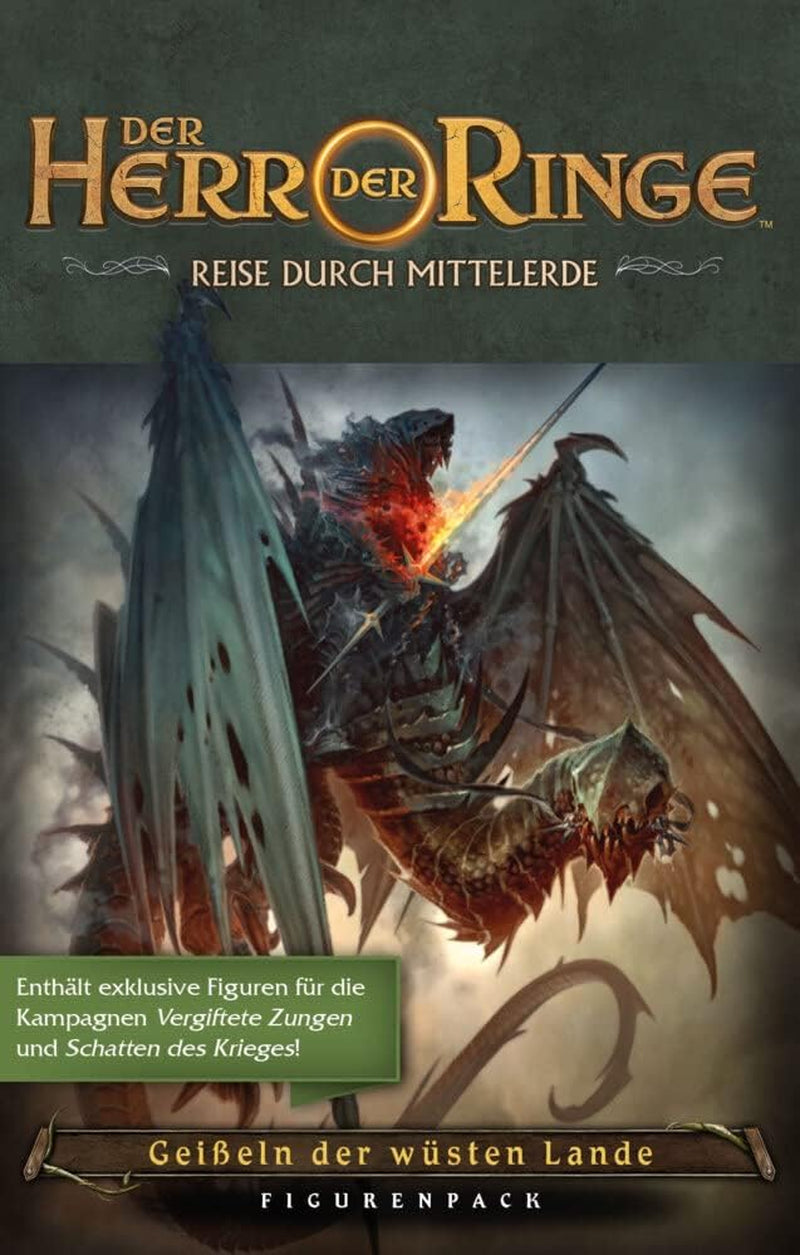 Fantasy Flight Games, Stăpânul Inelelor: Călătorii în Pământul de Mijloc, Set de bază, Joc pentru experți, Dungeon Crawler, 1-5 jucători, Vârste 14+, 60+ minute, Germană, Multicolor.