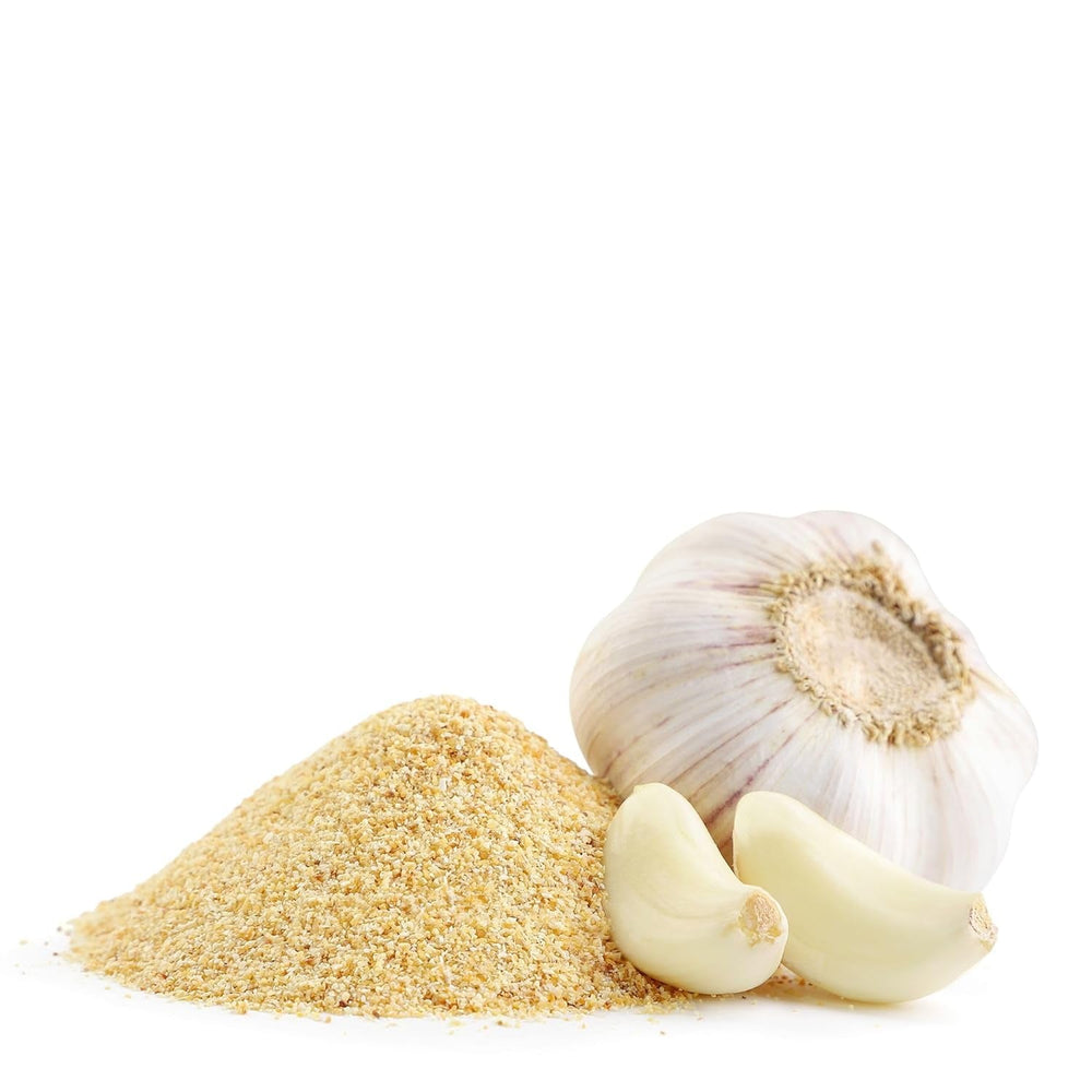 Prymat Getrockneter Knoblauch granuliert 1,05kg – Aromatisches Knoblauchgranulat zum Würzen von Fleisch, Fisch, Gemüse, Saucen, Dips & Marinaden – intensiv im Geschmack – ohne Zusätze