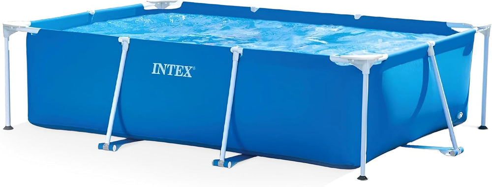 Intex 28271NP - Piscină supraterană dreptunghiulară cu cadru, 2282 L, oțel și PVC, albastră, 260x160x65 cm