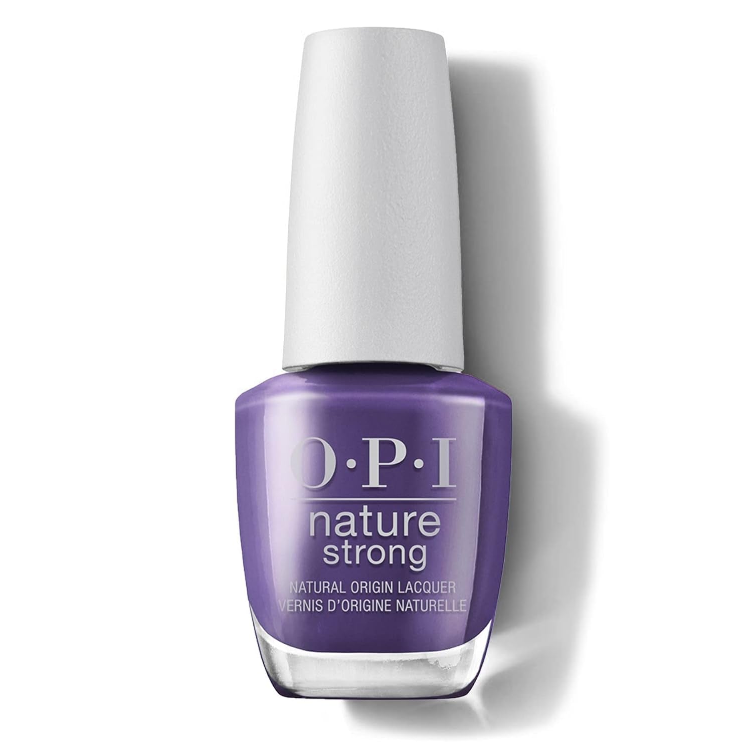 OPI Nature Strong Violet Shades – ojă de lungă durată cu o formulă vegană, inovatoare, care conține ingrediente naturale – pentru unghii strălucitoare