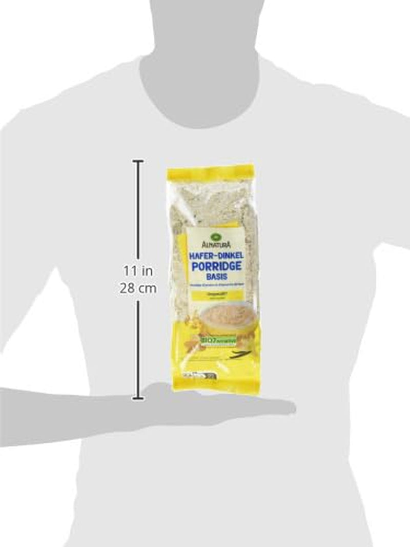 Bază de terci organic din ovăz și spelta, 500g (pachet de 3)