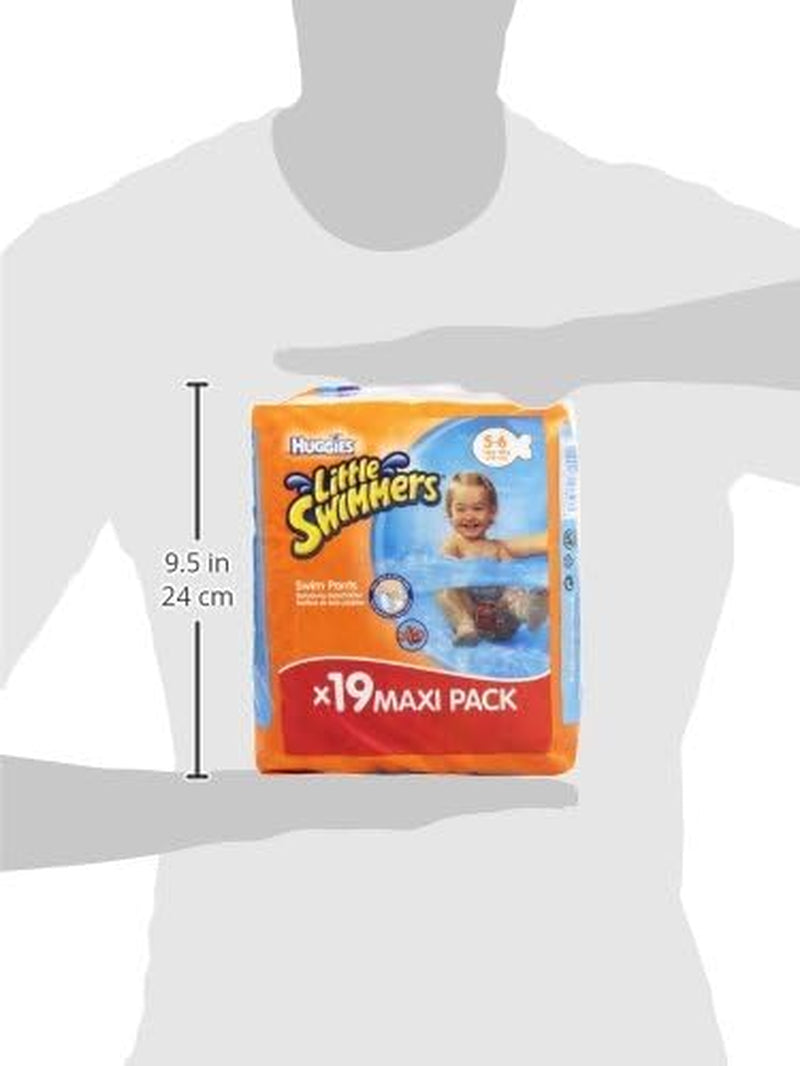 Scutece de înot Huggies Little Swimmers mărimea 5/6 (12-18 kg), 1 pachet a câte 19 bucăți