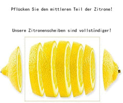 (£0.55) Felii uscate de lămâie, ceai de lămâie, fructe citrice acre și răcoritoare, fără zahăr, vegan și kosher, 250g (0.25kg) (250g) Produse deshidratate Naty Shop