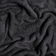 Brentford's Teddy Fleece Blanket, Pătură mare pentru pat, plușată, super moale, caldă, pentru canapea, pat, cuvertură de pat, negru - 150 X 200 Cm Paturi si Cuverturi Besuche den Brentfords-Store