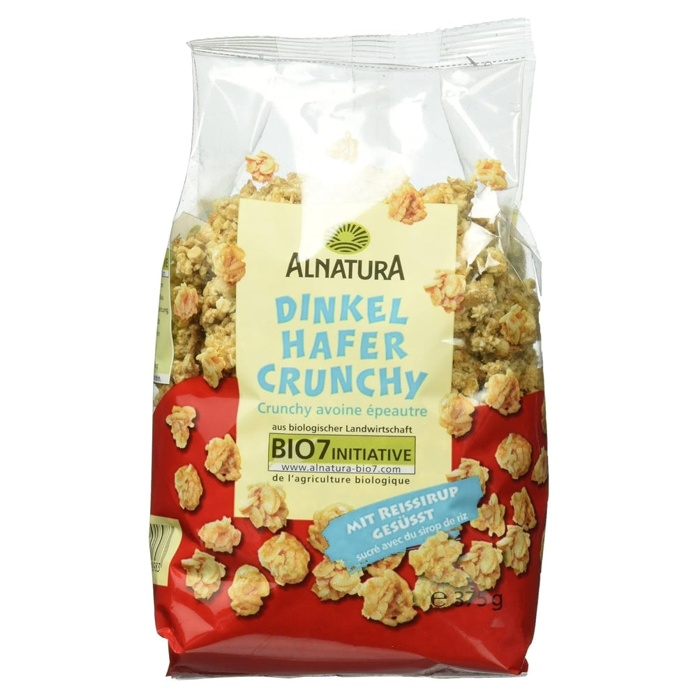 Crocant cu speltă și ovăz organic, 375g