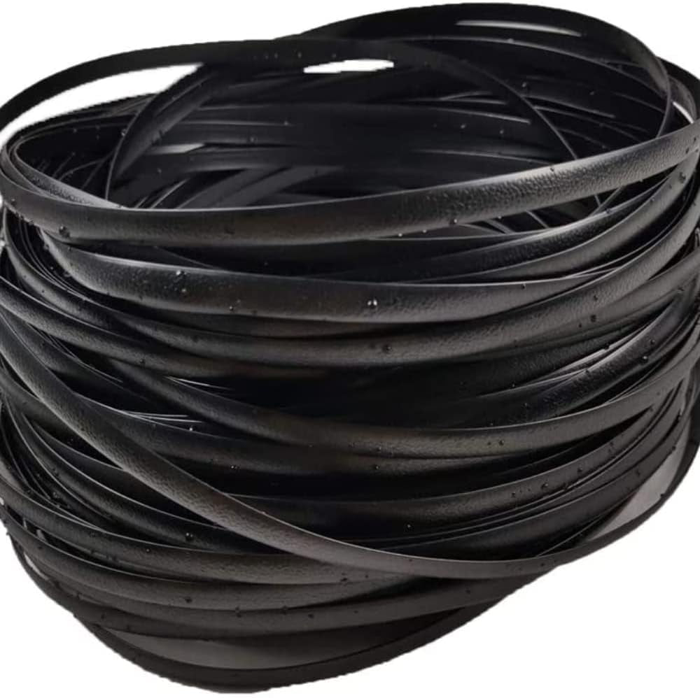 Synthetisches Rattan-Reparaturset, Rattan-Reparaturset Grau Flach Gewebtes Kunststoffmaterial Für Rattan Und Gartenstühle 500G/Grey