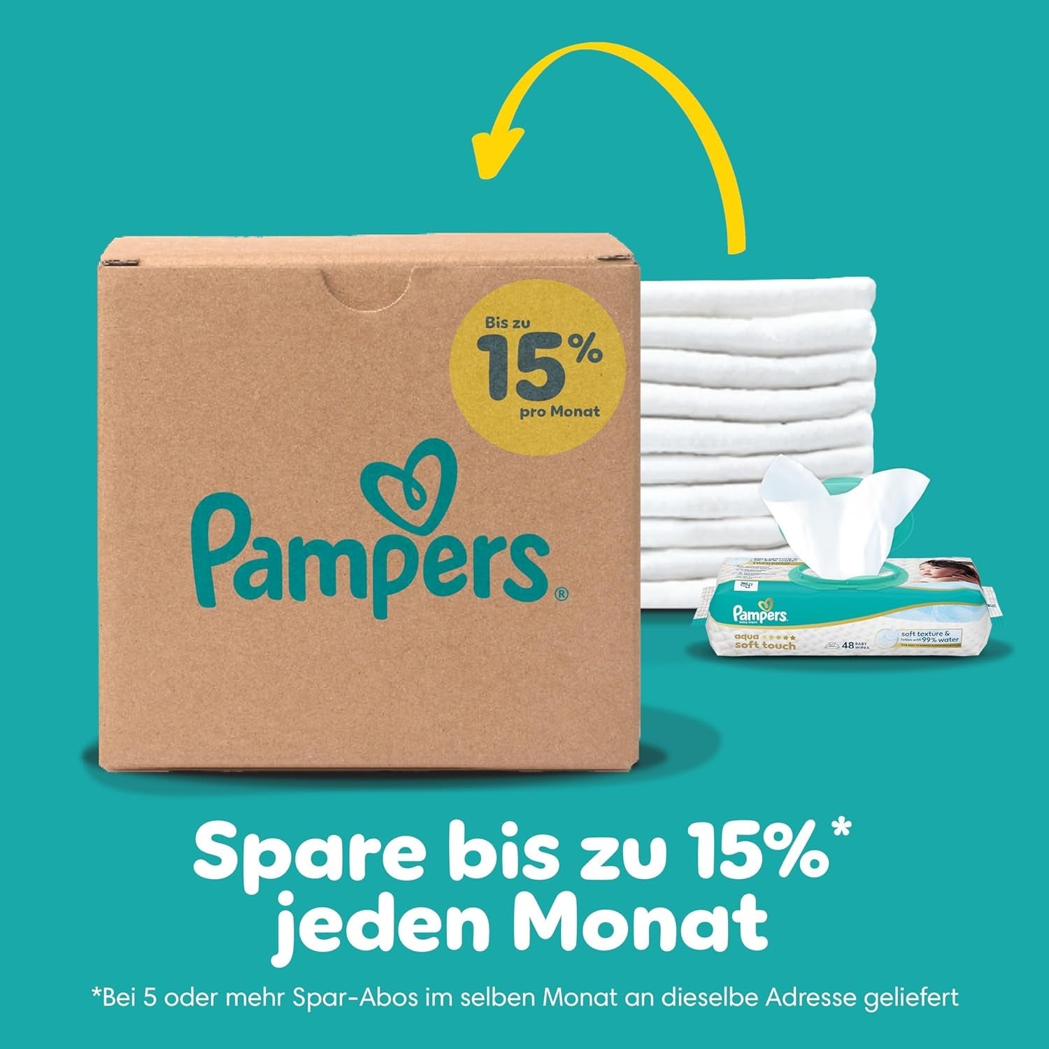 Scutece Pampers Baby-Dry Ediția Patrula Cățelușilor, mărimea 4, 222 de scutece, 9 kg - 14 kg, protecție împotriva scurgerilor de până la 100% și confort toată noaptea