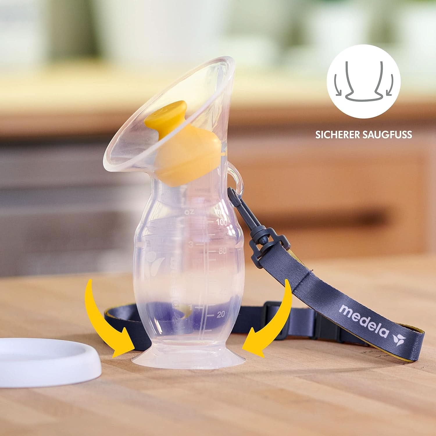Medela Colector de lapte matern fabricat din silicon Accesorii Hrana si Alaptare Bebe Naty Shop