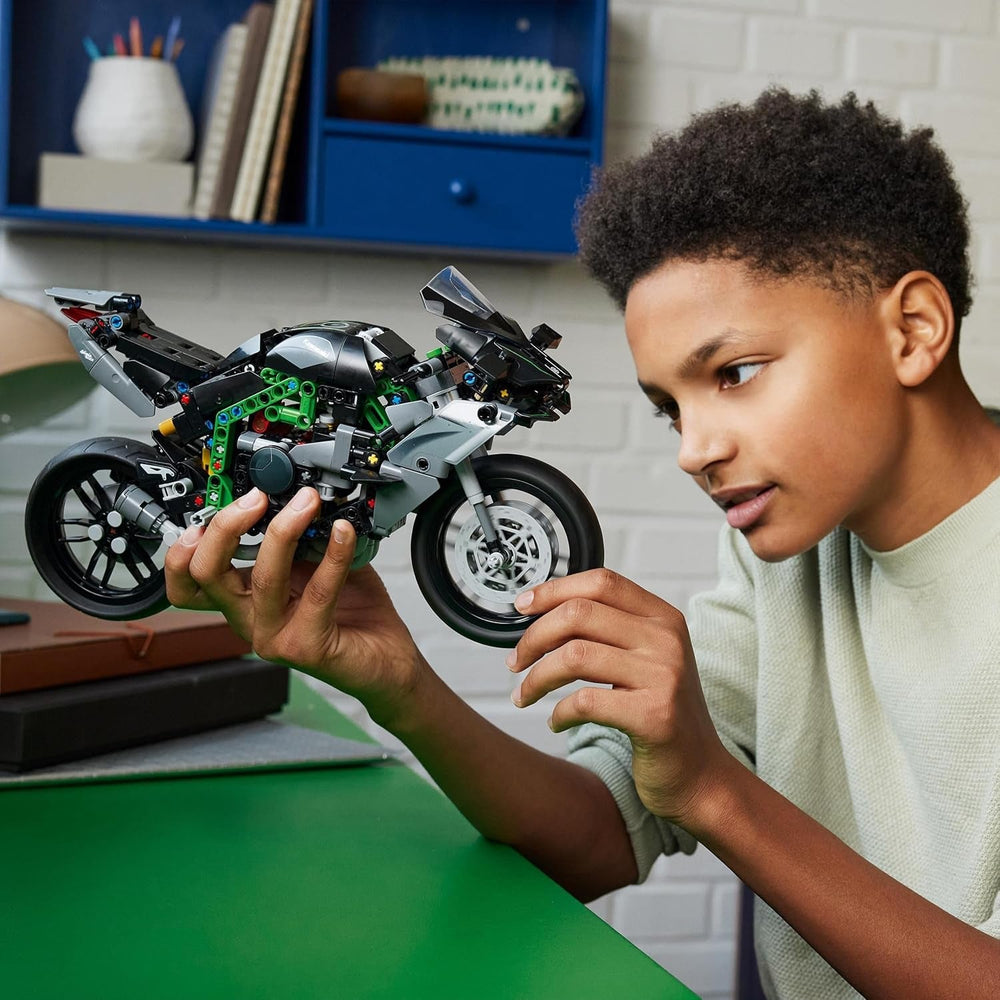 LEGO Technic Kawasaki Ninja H2R Motorrad, Geschenk für Kinder & Erwachsene zum Geburtstag, Dekoration, Spielzeug, Modell für Jungen und Mädchen ab 10 Jahren 42170