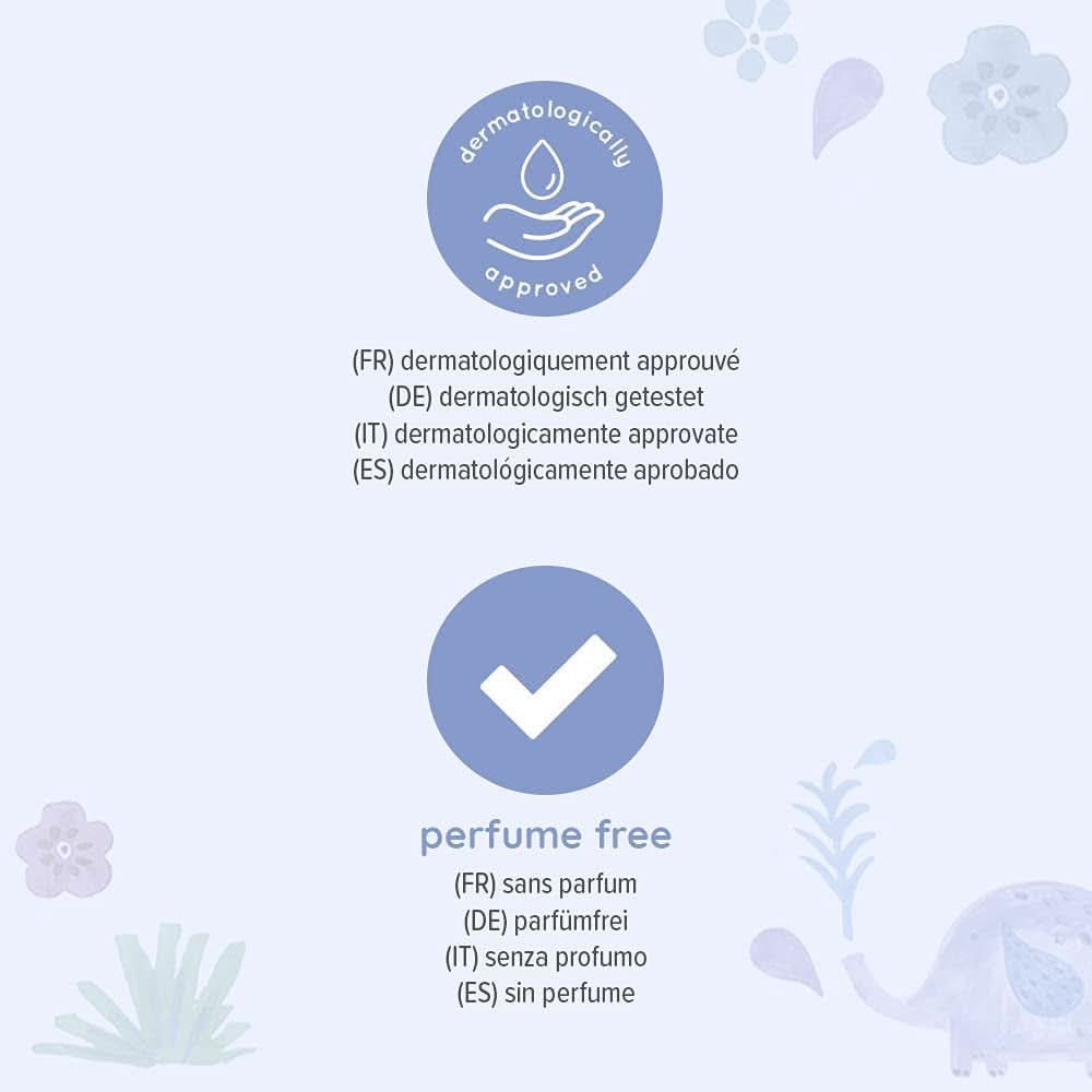 Șervețele sensibile pentru bebeluși Mama Bear, fără parfum, 1008 număr (18 pachete de 56) Naty Shop