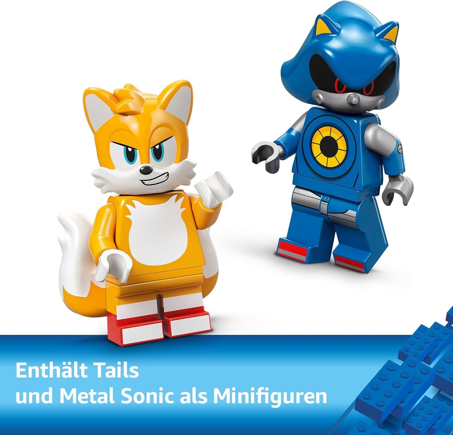 LEGO Sonic the Hedgehog Cyclone vs. Metal Sonic - Spielzeug Mechs zum Sammeln mit 2 Videospiel Minifiguren - Geschenkidee für Jungen und Mädchen ab 8 Jahren & Teenager Gaming Fans 77002