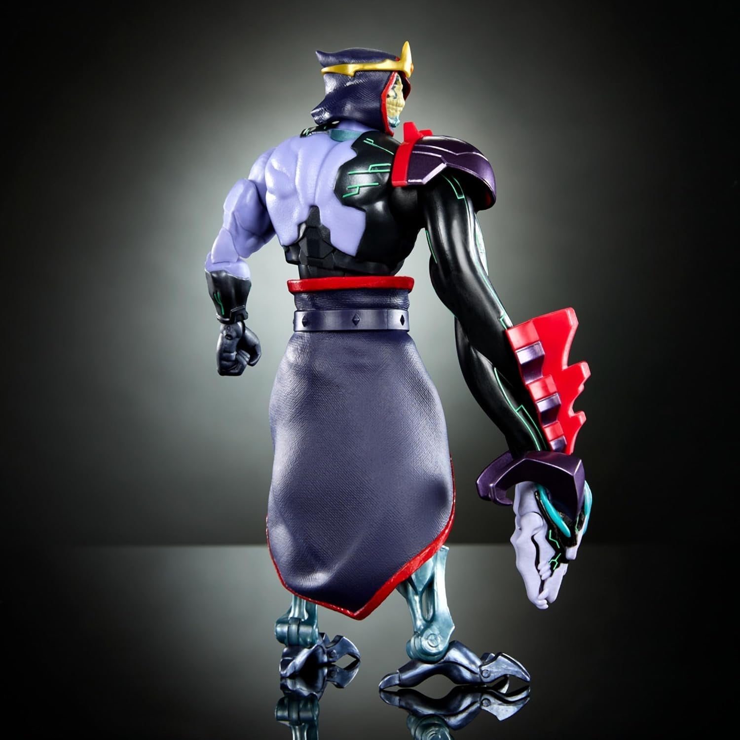 Masters of the Universe: Revolution Masterverse Skeletor Action Figure, figurină de colecție cu 30 de puncte de mișcare și braț robotic mobil, Motu Toy, HYC46 Action figures Naty Shop