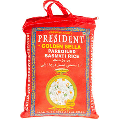 PRESIDENT - Orez Basmati Golden Sella, pachet de 20 (1 x 20 kg)