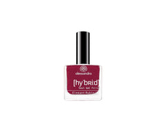 Oja hibridă Alessandro Elegant Ruby – Roșu-Roz închis – Unghii perfecte în doar 3 pași, fără LED – Rezistă până la 10 zile!