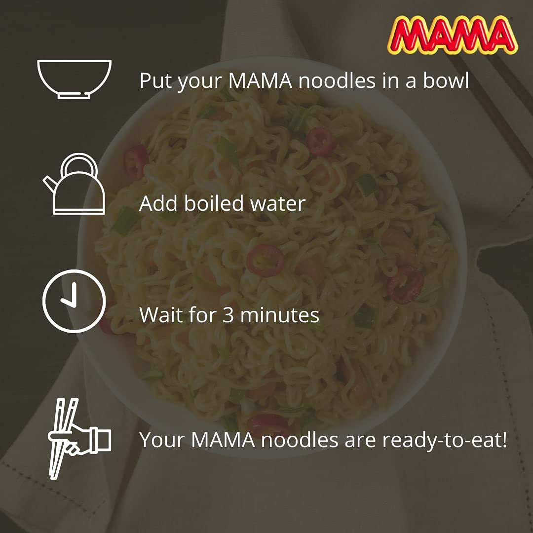 MAMA - Tăiței instant cu legume - (1 x 60g)