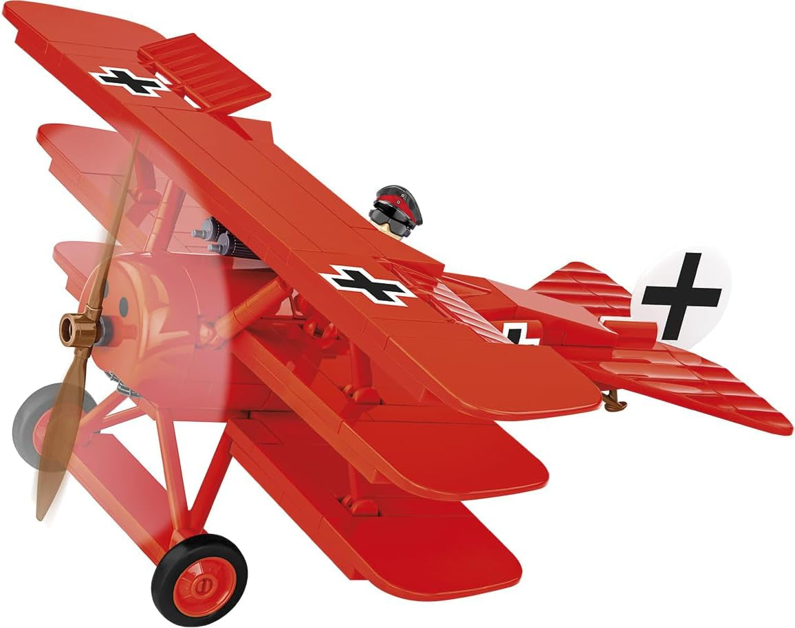 COBI Fokker DR. I RED Baron, 8.8 x 7 x 3.5 inches