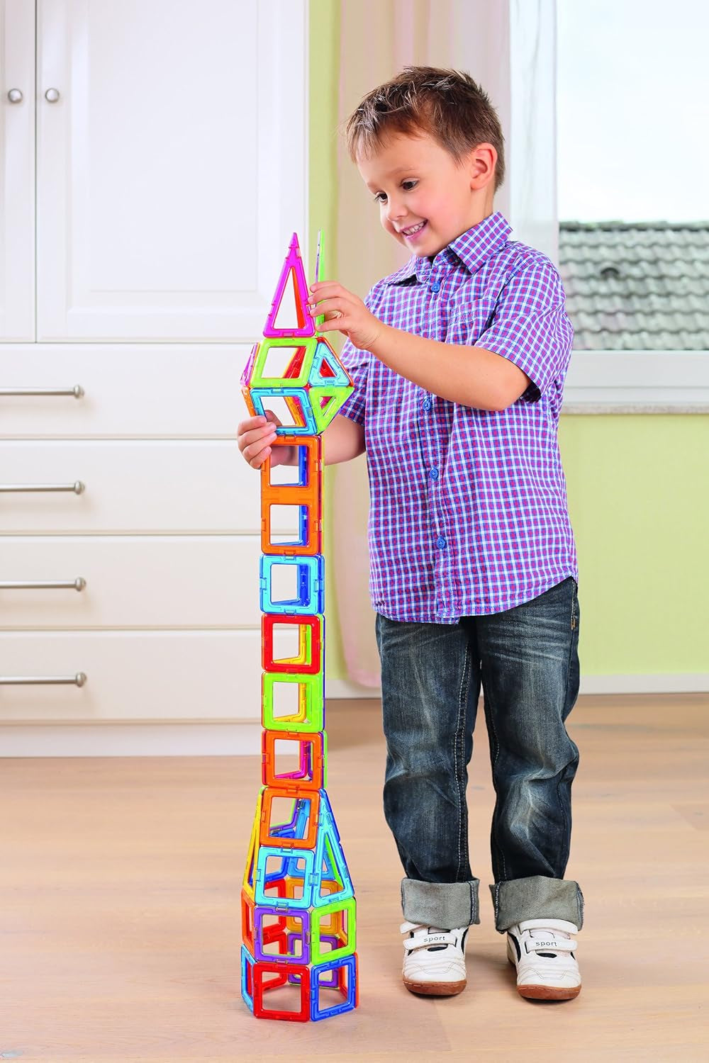 2042622 274-15 Konstruktionsspielzeug, 3 Jahre to 99 Jahre, 62 Teile, Red, Blue, Yellow, Green, White