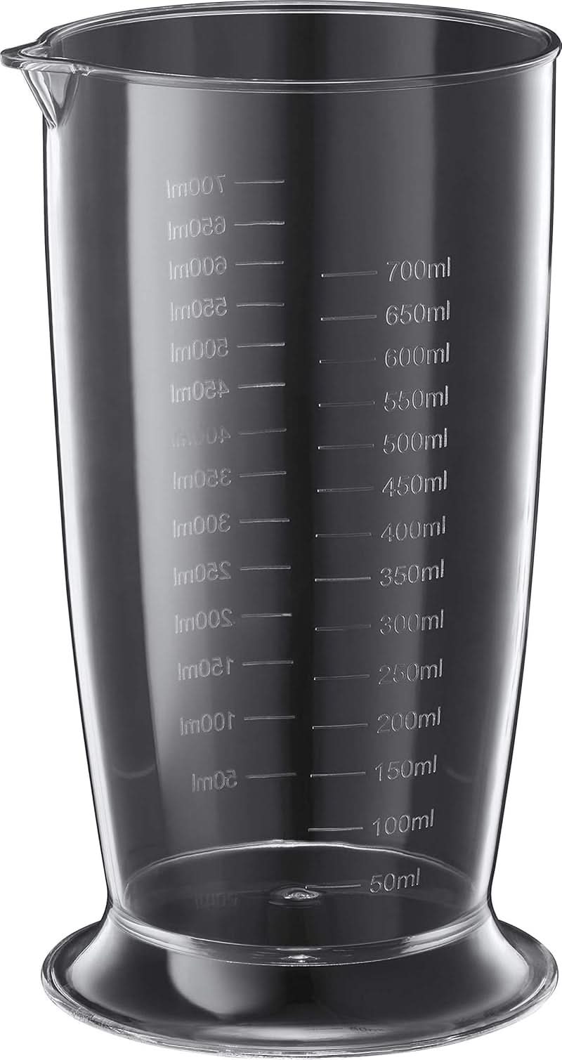 Russell Hobbs Stabmixer [3-In-1: Pürierstab/Zerkleinerer, Mixer- & Schneebesenaufsatz] Desire Rot (Bpa-Freies & Spülmaschinenfestes Zubehör, Für Smoothie, Suppen Saucen, Joghurt Babynahrung) 24700-56 Bucatarie Naty Shop