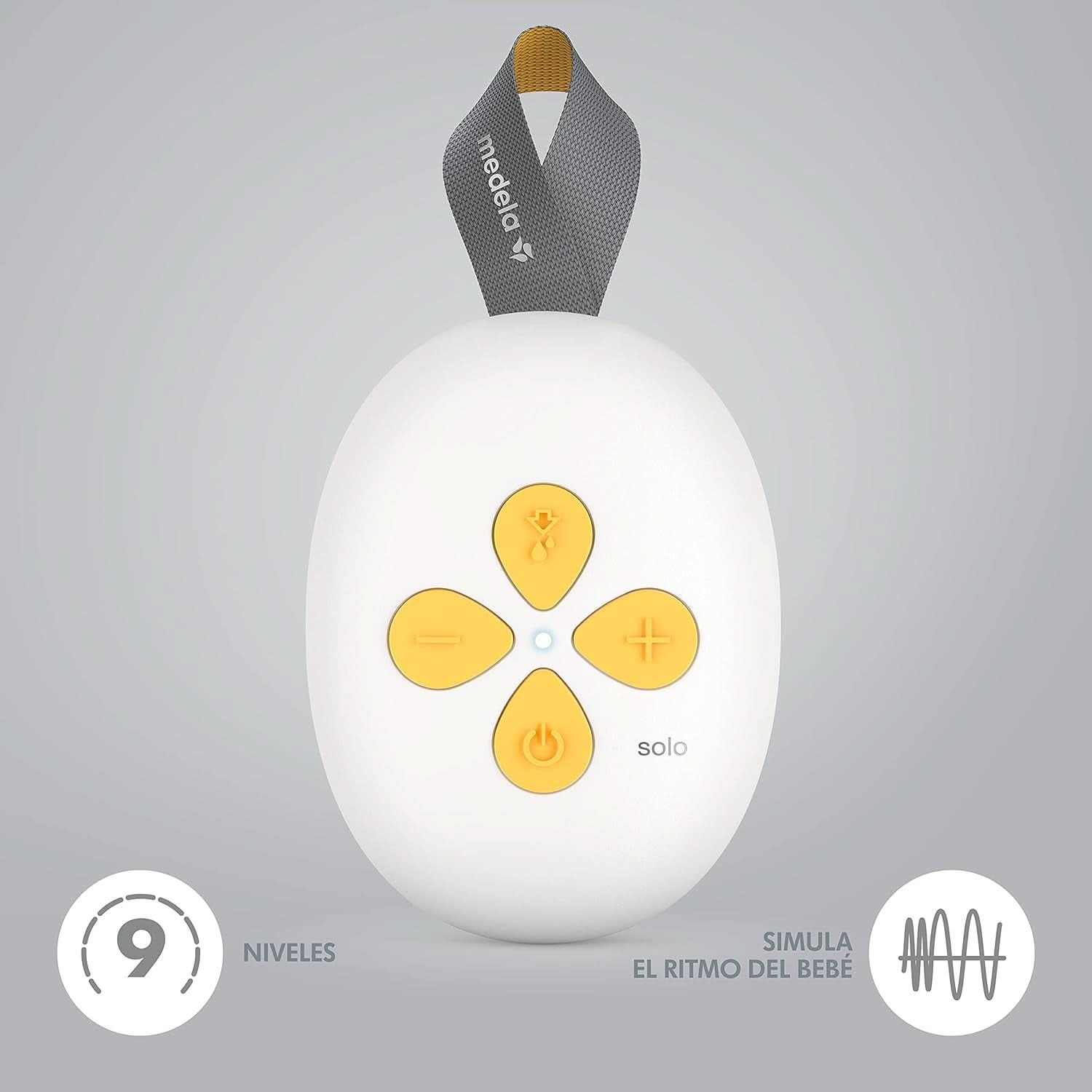 Pompa de sân electrică Medela Solo, cu pâlnie Personalfit Flex și tehnologie de extracție în 2 faze Accesorii Hrana si Alaptare Bebe Naty Shop