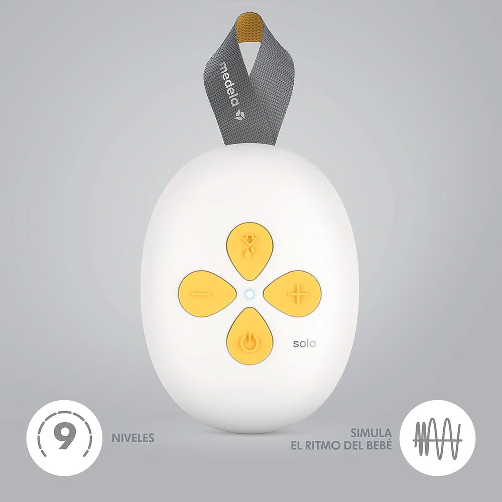 Pompa de sân electrică Medela Solo, cu pâlnie Personalfit Flex și tehnologie de extracție în 2 faze Accesorii Hrana si Alaptare Bebe Naty Shop
