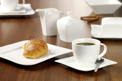Zahărniță și ulcior de lapte Ritzenhoff & Breker Melodie, set 2 piese, alb
