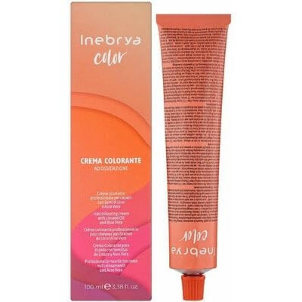 Cremă de colorare permanentă a părului cu semințe de in și aloe vera 100ml (- 7.0 Blond) Vopsea pentru par Naty Shop Natural intens (6/00 Blond închis intens 100 G (1 pachet)