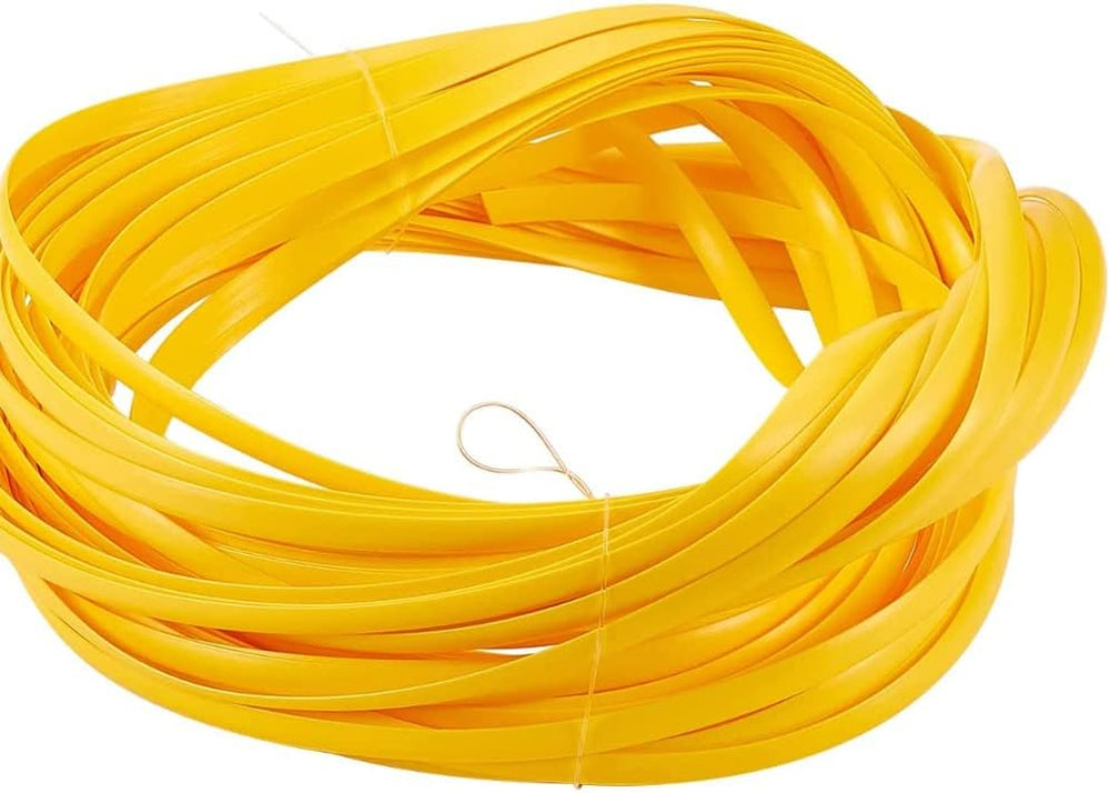 Synthetisches Rattan-Reparaturset, Rattan-Reparaturset Grau Flach Gewebtes Kunststoffmaterial Für Rattan Und Gartenstühle 500G/Grey