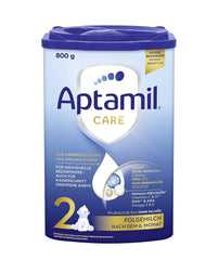 Aptamil Care 2 – Lapte de continuare după 6 luni, cu Omega 3 și 6, DHA și ARA, fără ulei de palmier, hrană pentru bebeluși, lapte praf, 1 x 800 g (pachet de 6)