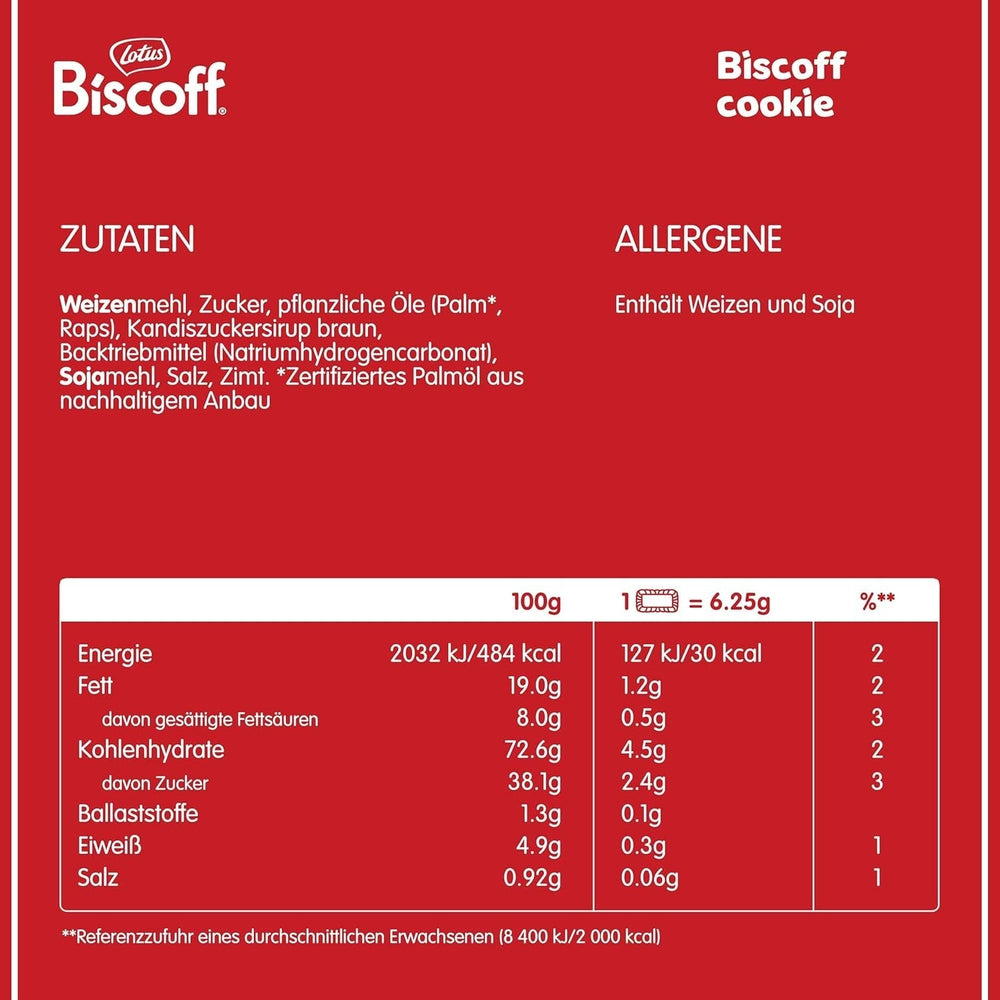 Lotus Biscoff | Biscuite Caramelizate | 150 Biscuiți Ambalați Individual | Doar Ingrediente Naturale | Vegan | 150X1 | 938G