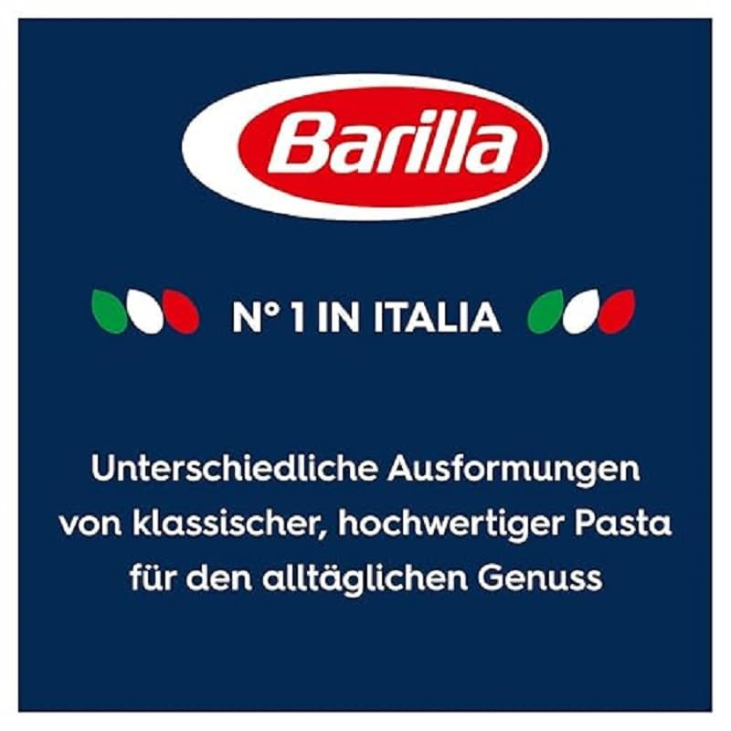 Paste Barilla Piccolini Mini Penne Rigate, 500g