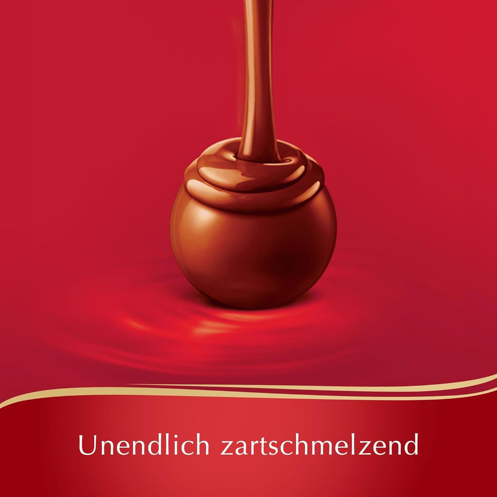 Ciocolată Lindt | Asortiment LINDOR | 1371g | 110 trufe în ciocolată fină cu umplutură care se topește în gură | Cadou de ciocolată de împărțit