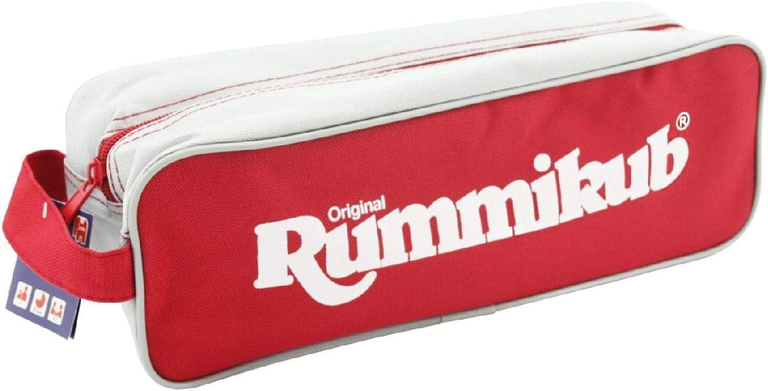 Jumbo Spiele Original Rummikub Classic - der Spieleklassiker unter den Gesellschaftsspielen - für Erwachsene und Kinder ab 7 Jahren JUM17571 Mehrfarbig 2,7 x 3,7 cm