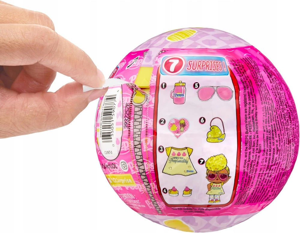 L.O.L. Surprise! Loves Mini Sweets Peeps - Tough Chick - Limitierte Auflage mit Frühlingsthema - Sammlerpuppe mit 7 Überraschungen - Für Mädchen, Jungen und Sammler ab 4 Jahren