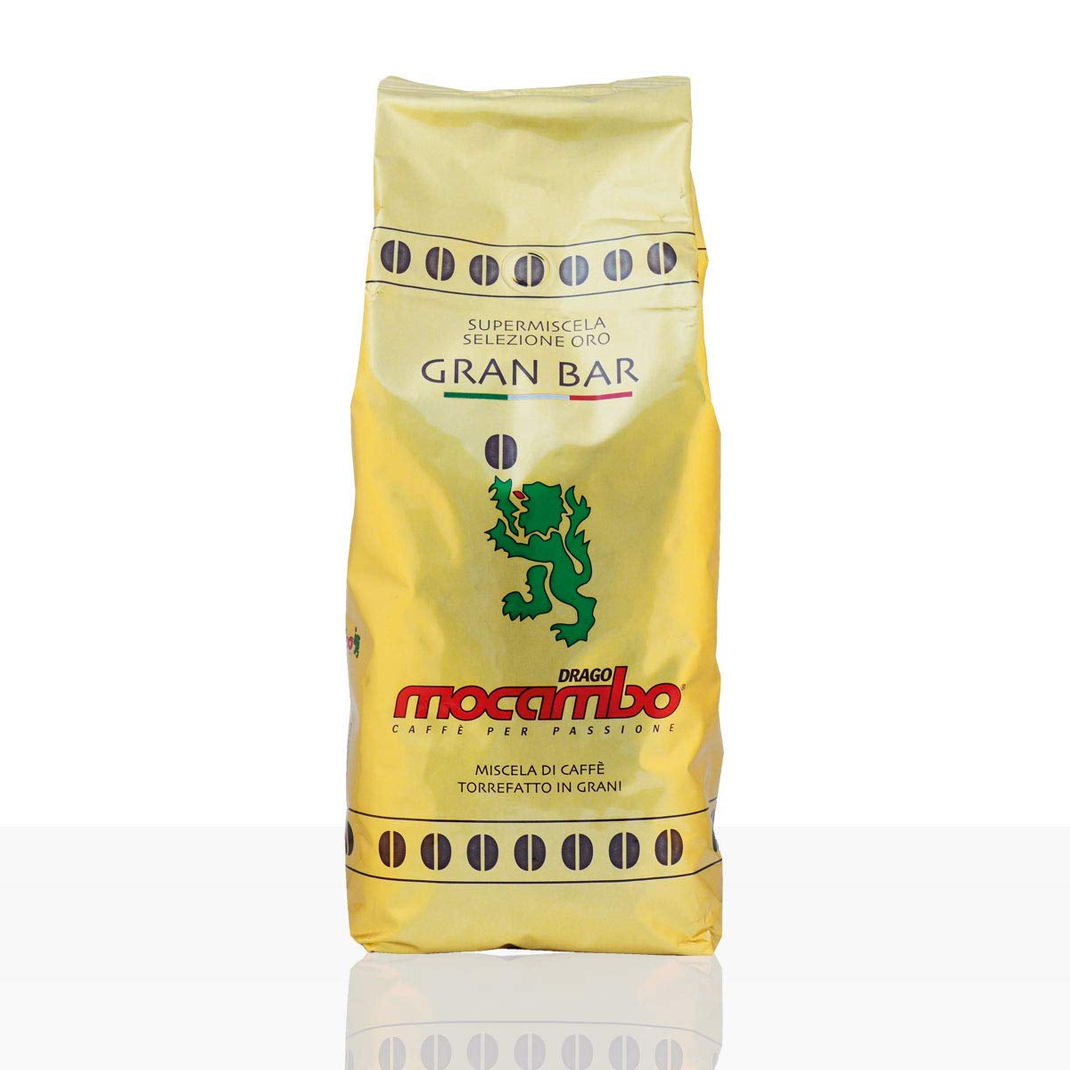 Boabe de cafea Drago Mocambo Gran Bar 6 x 1kg boabe întregi