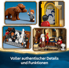 LEGO Harry Potter Schloss Hogwarts: Der Hauptturm - Spielzeug mit fliegendem Schlüssel, Zauberschachzimmer, 12 Minifiguren - Geschenk für Jungen, Mädchen & Erwachsene Fans ab 10 Jahren - 76454