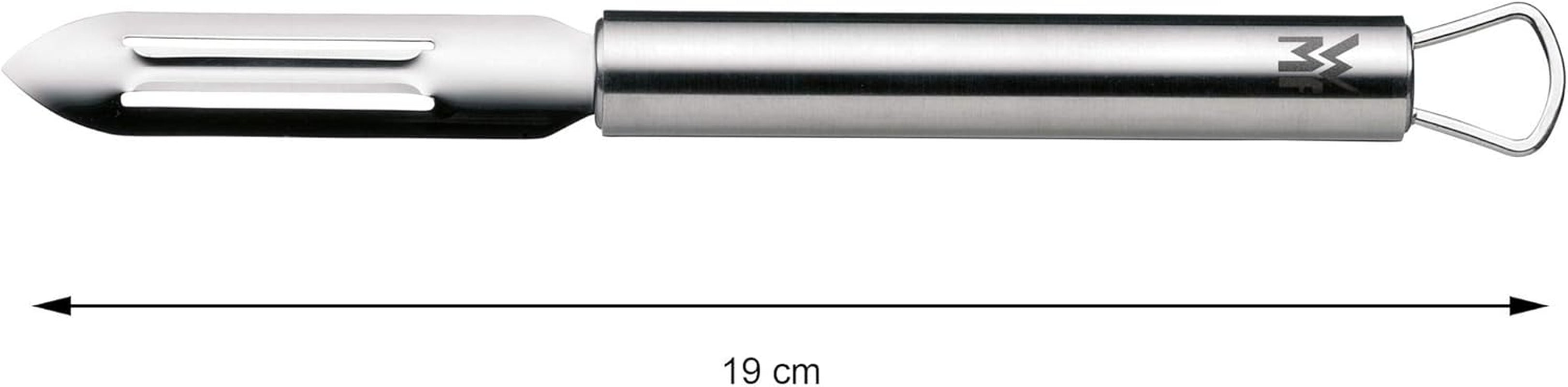 WMF Profi plus peeler 19 cm, curățător de legume, oțel inoxidabil Cromargan Peeler Naty Shop