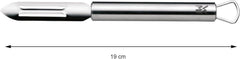 WMF Profi plus peeler 19 cm, curățător de legume, oțel inoxidabil Cromargan Peeler Naty Shop
