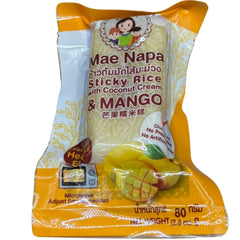 - Orez lipicios cu nucă de cocos și mango - (1 x 80 g)