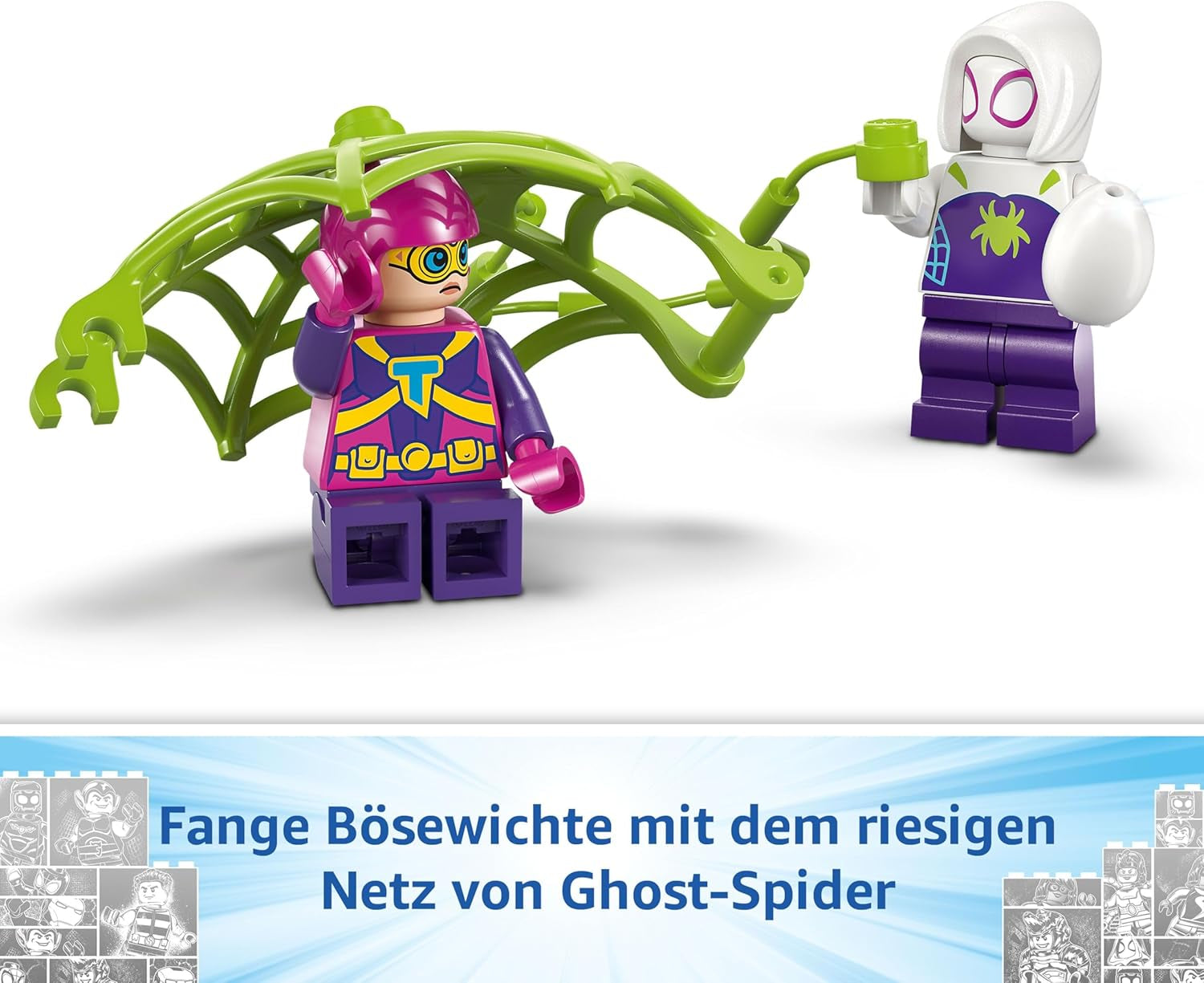 LEGO Marvel Showdown am Baumhaus: Spidey-Rex vs. Gobby-Raptor, BAU- und Spielset mit Dinos, Geschenk mit Spielzeugdinos für Jungen und Mädchen ab 4 Jahren, Spidey und Seine Super-Freunde 11200