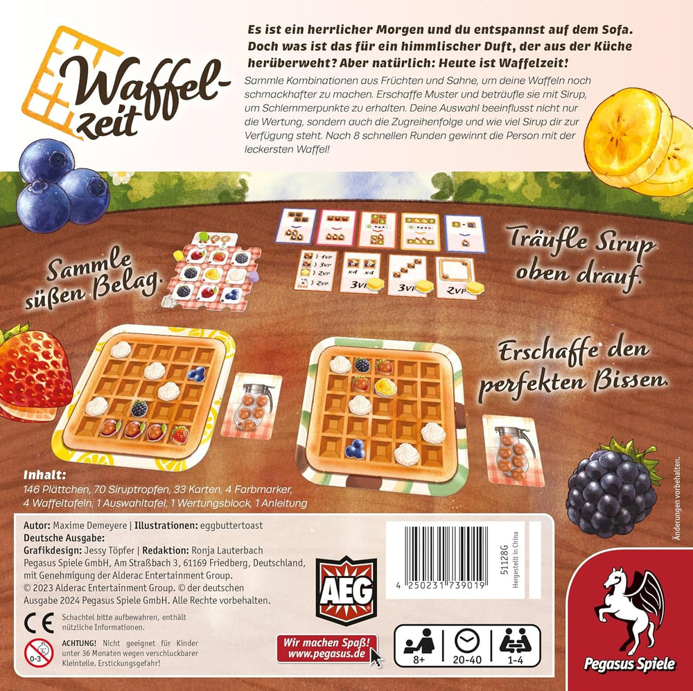 Pegasus Games Waffle Time, 4032 centimetri cubi