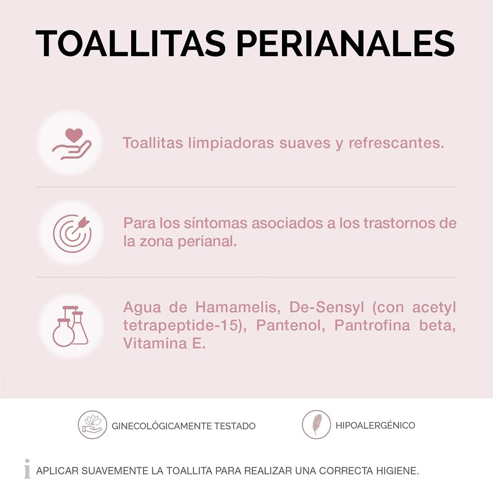 Lab - Șervețele Perianale, Șervețele umede de curățare pentru igiena perianală, Provitamina B5, hidratante, hipoalergenice, fără parabeni și alcool, testate dermatologic - 15 bucăți
