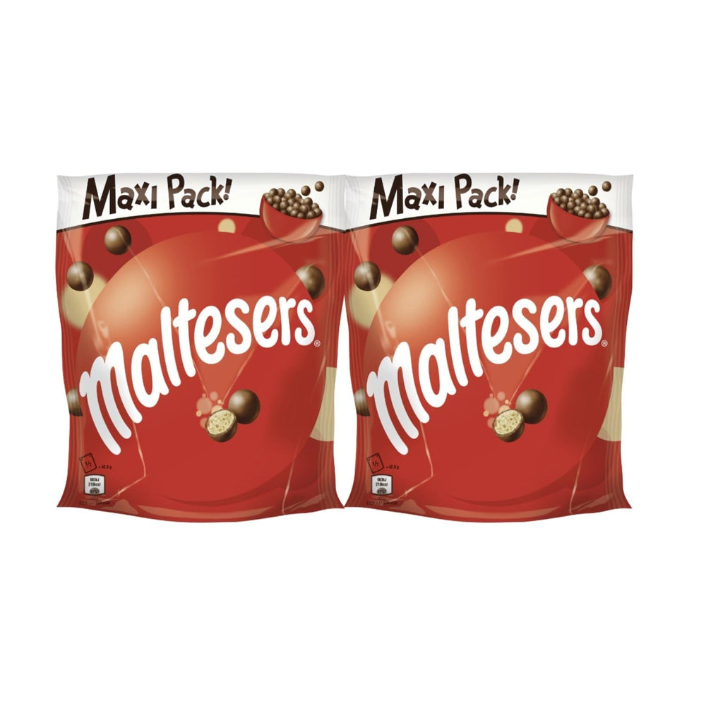 Maltesers, bile de ciocolată cu un centru crocant și ușor, aerat, gustare de ciocolată, 1 pachet (1 x 300g)