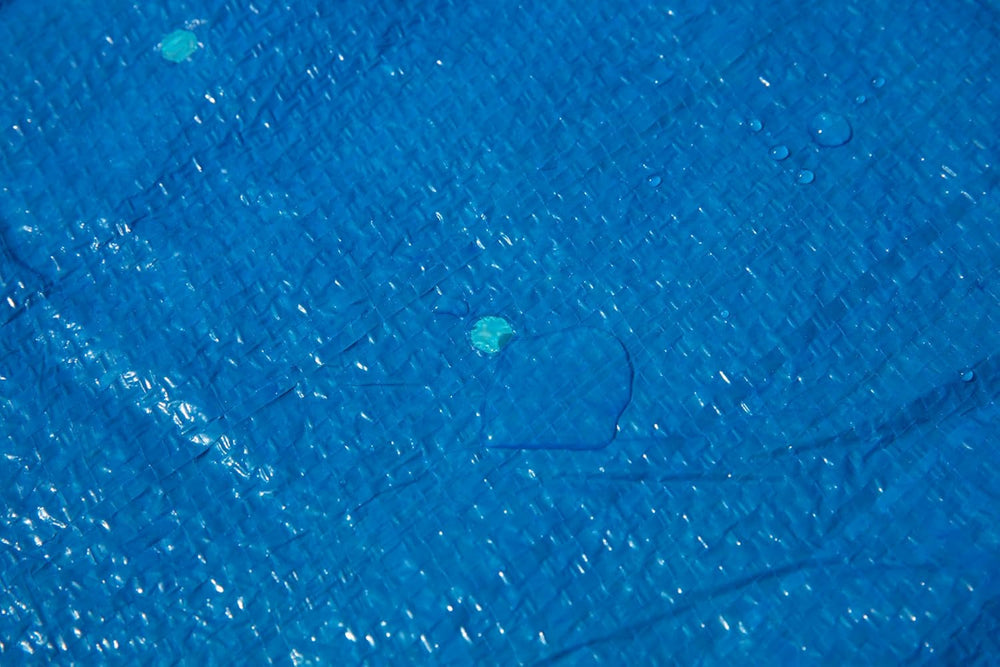 Prelată Bestway PE pentru piscine familiale 340 x 230 cm, albastră, dreptunghiulară