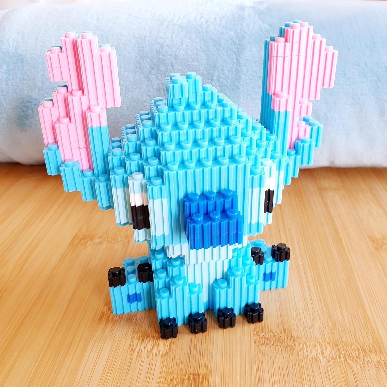 Pix Brix Pixel-Art-Set, 500 Stück, mittlere Serie, Mehrfarbig (57017)