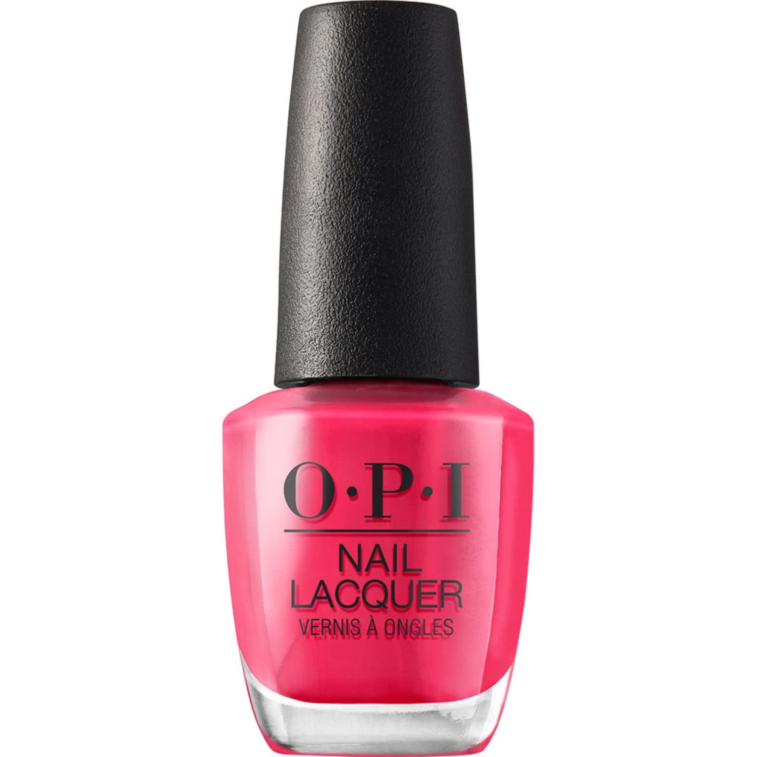OPI Nail Lacquer Pink Shades – Oja cu uscare rapidă, rezistentă la ciobire și de lungă durată – durează până la 7 zile – cu pensulă ProWide extra-lată
