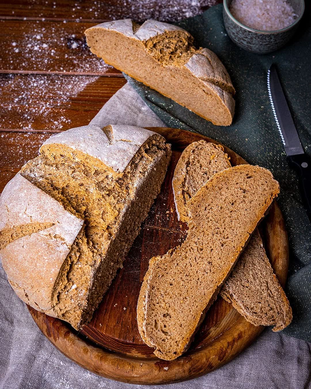 RUF Rye Sourdough Liquid, extras lichid pentru aluat de pâine și rulouri, pâine Sourdough, de secară și integrală, 170 grame Bucatarie Naty Shop