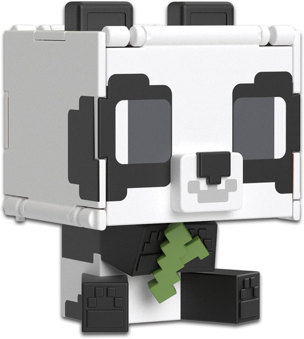 Mattel Minecraft Flippin' Figs Oaie și pui 2-Pack cu figuri de joacă 2-in-1, capete mari și design Pixel HXK17 Action figures Naty Shop Panda