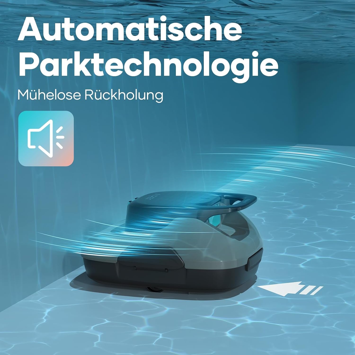 Robot de piscină AIPER Scuba SE, curățitor de piscină fără fir cu baterie, timp de curățare de 90 de minute, curățare automată cu funcție de auto-parcare, curățitor de piscină ușor, ideal pentru piscine cu fund plat